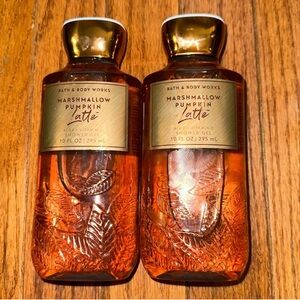 BBW 2pc Shower Gel  Marshmallows Pumpkin Latte